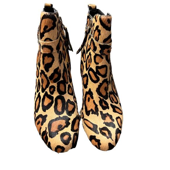 Sam Edelman Mandi Leopard Booties Size 8 NWT - Picture 3 of 15